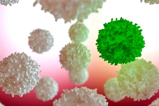 Decorative depiction of cancer stem cells.