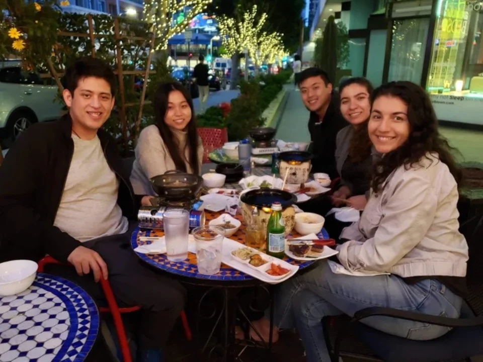 Summer 2019: dinner in Westwood