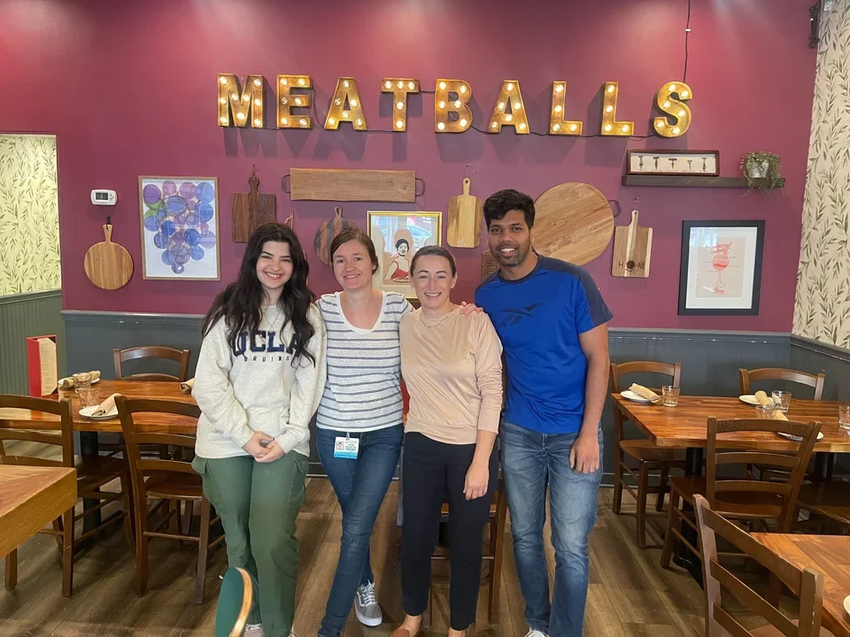 Vlashi lab outing at House of Meatballs